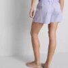 Pantalones cortos de pijama de algodón estampados