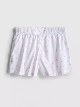 Pantalones cortos de pijama de algodón tejido