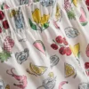 Pantalones cortos de pijama de algodón tejido
