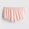 Pantalones cortos de pijama de encaje satinado de The Edit