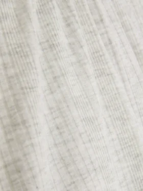 Pantalones cortos de pijama de jersey con ribete ondulado