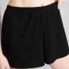 Pantalones cortos de pijama de punto calado