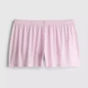 Pantalones cortos de pijama de punto calado
