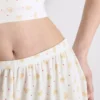 Pantalones cortos de pijama estampados con canalé