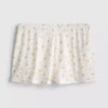 Pantalones cortos de pijama estampados con canalé