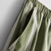Pantalones Cortos de popelín de algodón a rayas