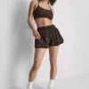 Pantalones Cortos de running con estampado de leopardo