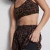 Pantalones Cortos de running con estampado de leopardo