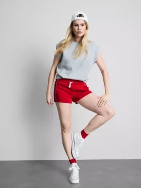 Pantalones Cortos de running de jersey con alto contenido en algodón