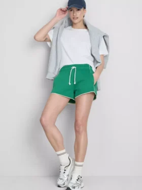 Pantalones Cortos de running de jersey con alto contenido en algodón