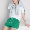 Pantalones Cortos de running de jersey con alto contenido en algodón