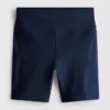 Pantalones Cortos de yoga deportivos de talle medio con sujeción suave