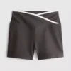 Pantalones Cortos deportivos cruzados en contraste