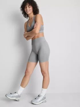 Pantalones Cortos deportivos sin costuras y de gran brillo
