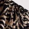 Pantalones Cortos estampados con textura arrugada