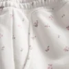 Pantalones cortos holgados con estampado floral, con alto contenido en algodón