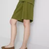 Pantalones cortos holgados con textura