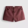Pantalones cortos informales de algodón con cordón y abalorios