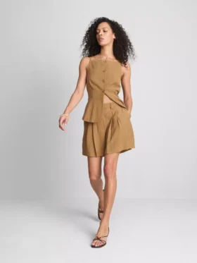 Pantalones Cortos plisados de Paula Echevarría