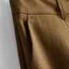 Pantalones cortos safari de mezcla de algodón