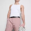 Pantalones Cortos tipo chino con alto contenido en algodón