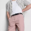Pantalones Cortos tipo chino con alto contenido en algodón