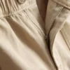 Pantalones cortos utilitarios de denim de algodón