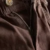 Pantalones cortos utilitarios de denim de algodón