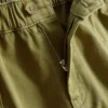 Pantalones cortos utilitarios de denim de algodón