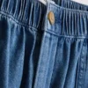 Pantalones cortos utilitarios de denim de algodón