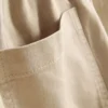 Pantalones cortos utilitarios de denim de algodón