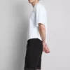 Pantalones cortos vaqueros ajustados de talle medio