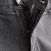 Pantalones cortos vaqueros ajustados de talle medio
