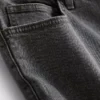Pantalones cortos vaqueros ajustados de talle medio