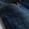 Pantalones cortos vaqueros ajustados de talle medio