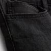 Pantalones cortos vaqueros ajustados de talle medio