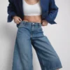 Pantalones cortos vaqueros de algodón