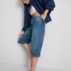 Pantalones cortos vaqueros de algodón
