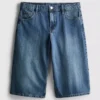 Pantalones cortos vaqueros de algodón