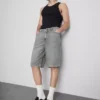 Pantalones Cortos vaqueros de corte holgado