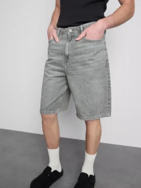 Pantalones Cortos vaqueros de corte holgado