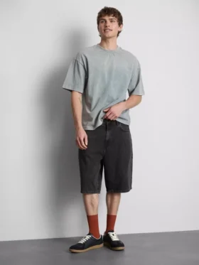 Pantalones Cortos vaqueros de corte holgado