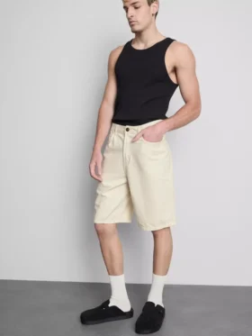 Pantalones Cortos vaqueros de corte holgado