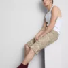 Pantalones Cortos vaqueros de corte holgado