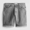 Pantalones Cortos vaqueros de corte recto