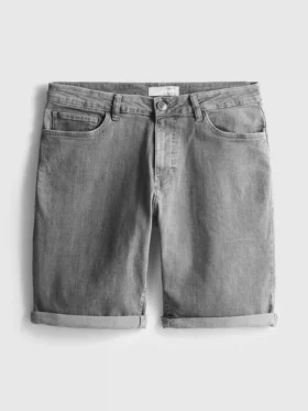 Pantalones Cortos vaqueros de corte recto
