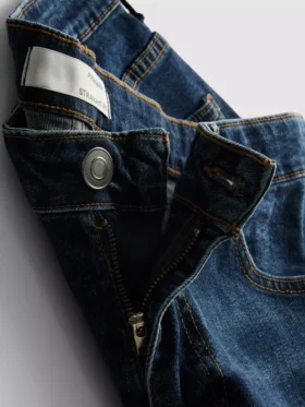 Pantalones Cortos vaqueros de corte recto