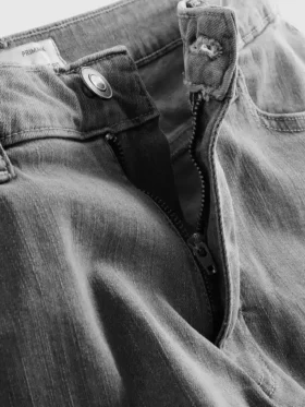 Pantalones Cortos vaqueros de corte recto