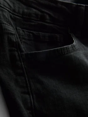Pantalones Cortos vaqueros de corte recto