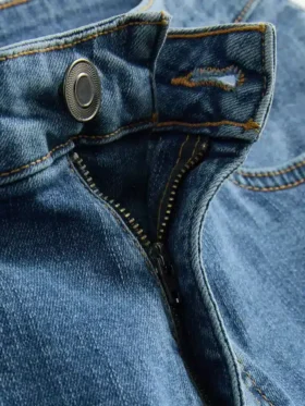 Pantalones Cortos vaqueros de corte recto